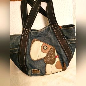 Blue Jean Chala canvas bag